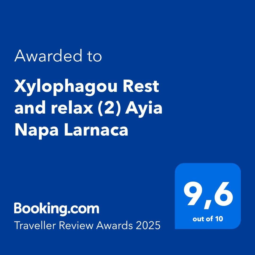 Xylophagou Rest And Relax Lägenhet Xylophaghou Exteriör bild